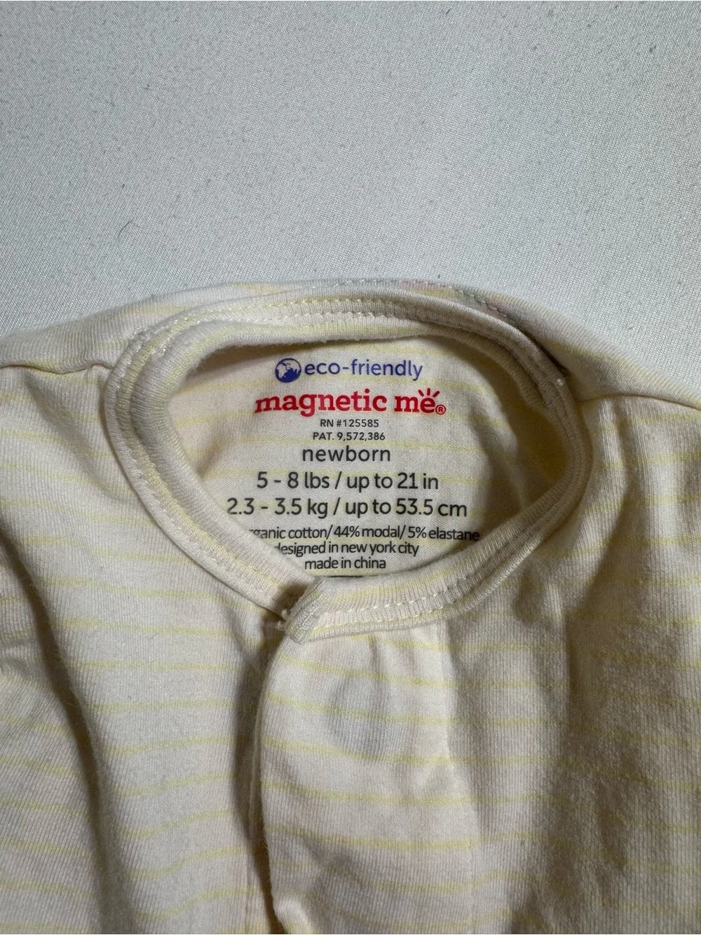 Magnetic Me Newborn Footed Pajamas